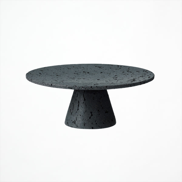 Travertine-tray circle base S