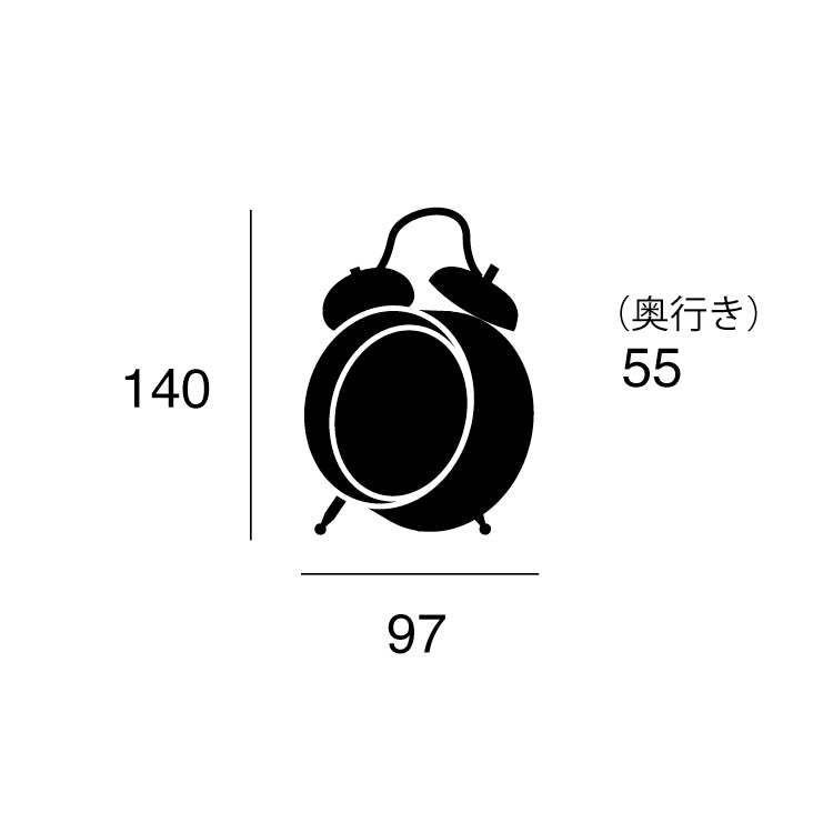 NEWGATE Charlie Bell Alarm サイズ詳細